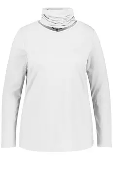 Лонгслив Ulla Popken, белый