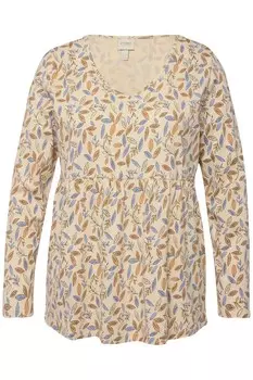 Лонгслив Ulla Popken, бежевый