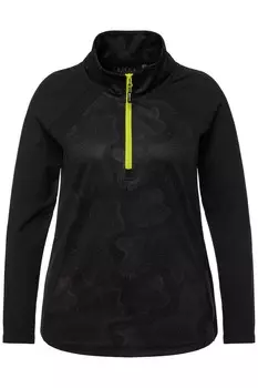 Лонгслив Ulla Popken, черный