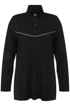 Лонгслив Ulla Popken, черный