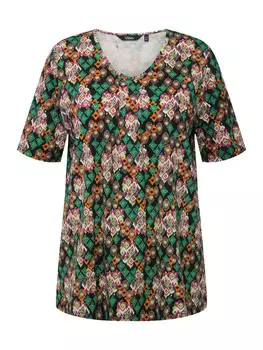 Лонгслив Ulla Popken, черный