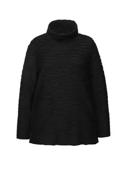 Лонгслив Ulla Popken, черный