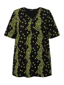 Лонгслив Ulla Popken, черный