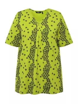 Лонгслив Ulla Popken, цвет apfelgrn