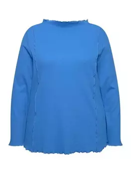 Лонгслив Ulla Popken, цвет kornblumenblau