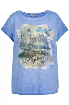 Лонгслив Ulla Popken, цвет lavendelblau