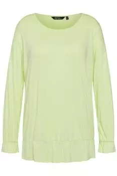 Лонгслив Ulla Popken, цвет limettengrn