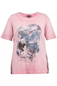 Лонгслив Ulla Popken, цвет rosequartz