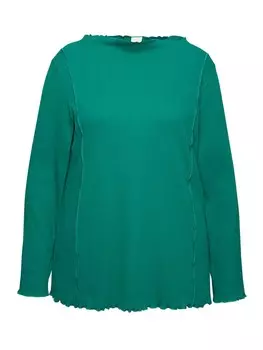 Лонгслив Ulla Popken, цвет smaragd grn