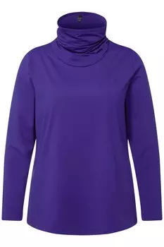Лонгслив Ulla Popken, фиолетовый