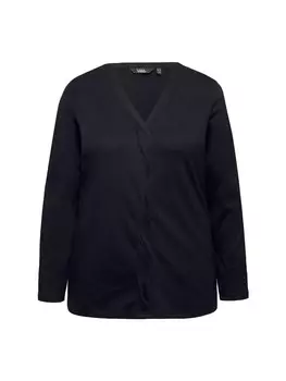 Лонгслив Ulla Popken Longsleeve, черный