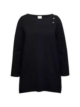 Лонгслив Ulla Popken Longsleeve, черный