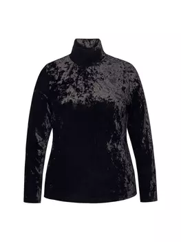 Лонгслив Ulla Popken Longsleeve, черный