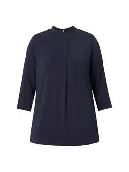 Лонгслив Ulla Popken Longsleeve, цвет dunkles marine