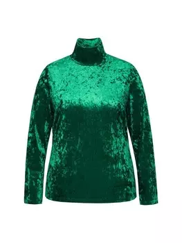 Лонгслив Ulla Popken Longsleeve, цвет smaragdgrn