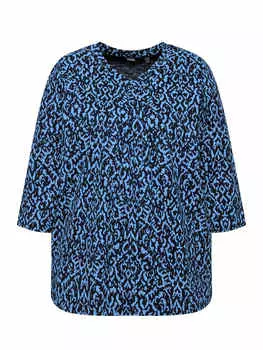 Лонгслив Ulla Popken, морской