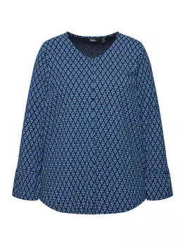 Лонгслив Ulla Popken, морской