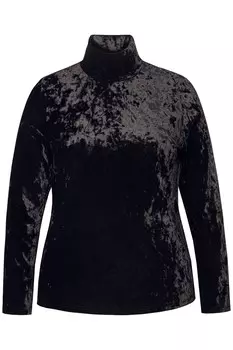 Лонгслив Ulla Popken Shirt, черный