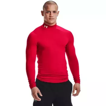 Лонгслив Under Armour CG Armour Comp Mock, красный
