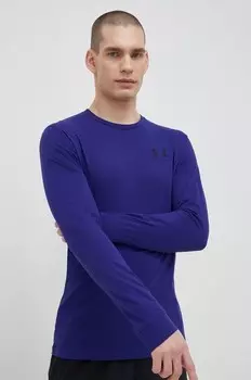 Лонгслив Under Armour, фиолетовый