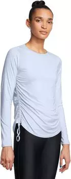 Лонгслив Under Armour Motion Long Sleeve Longline Crew, цвет Nimbus Blue/White