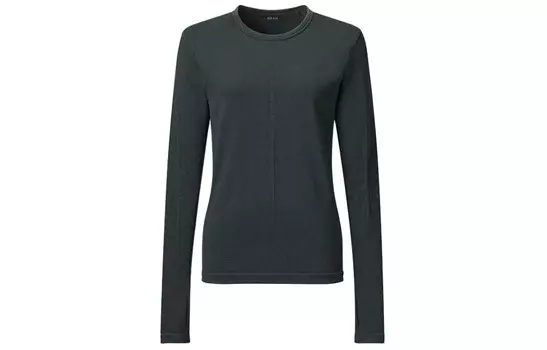 Лонгслив Uniqlo U Collection женская, темно-серый