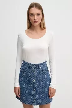 Лонгслив United Colors of Benetton, белый