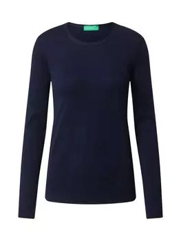 Лонгслив United Colors Of Benetton, ночная синяя