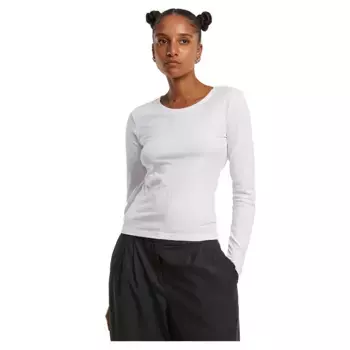 Лонгслив Urban Classics Basic Super Slim, белый