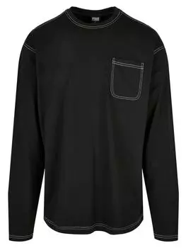 Лонгслив Urban Classics, цвет black/white