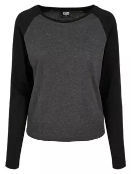 Лонгслив Urban Classics s, цвет charcoal/black
