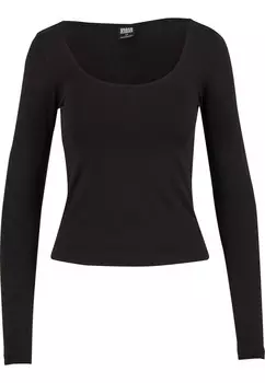 Лонгслив Urban Classics Shirt, черный