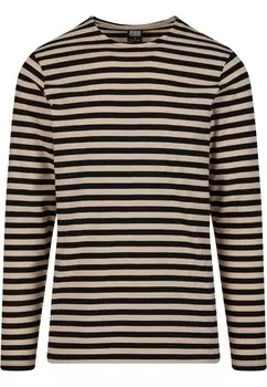 Лонгслив Urban Classics Shirt, цвет beige/black