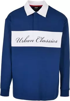 Лонгслив Urban Classics Shirt, синий