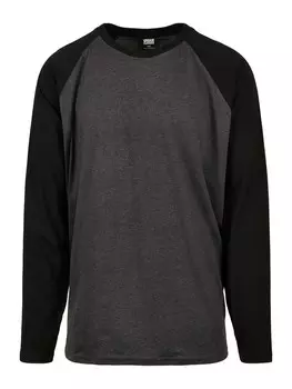 Лонгслив Urban Classics, темно-серый