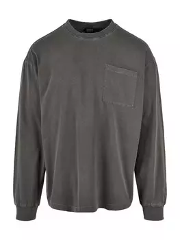 Лонгслив Urban Classics, темно-серый