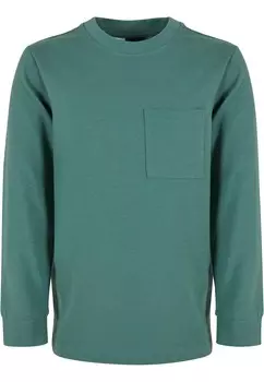 Лонгслив Urban Classics, зеленый