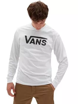 Лонгслив Vans, белый