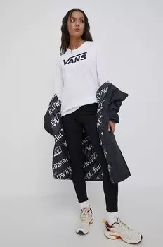 Лонгслив Vans, белый