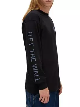 Лонгслив Vans, черный