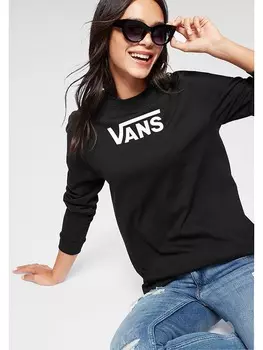 Лонгслив Vans, черный