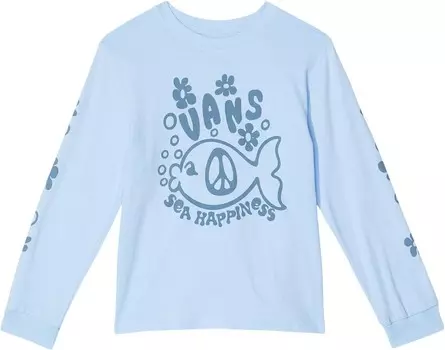 Лонгслив Vans Kids Sea Happy Long Sleeve, цвет Open Air