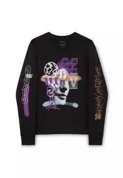 Лонгслив Vans PASSWORD, черный