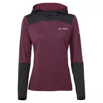 Лонгслив Vaude, цвет Cassis Uni