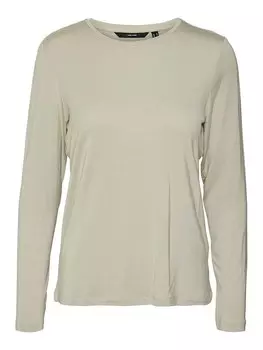 Лонгслив Vero Moda, кремовый