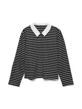 Лонгслив Vero Moda Langarmshirt, черный