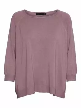 Лонгслив Vero Moda Langarmshirt, цвет elderberry