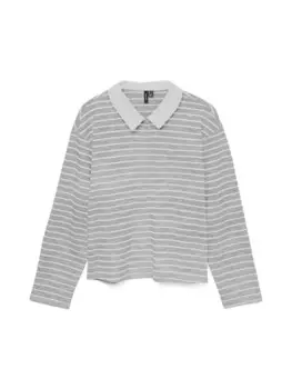 Лонгслив Vero Moda Langarmshirt, цвет Light Grey Melange