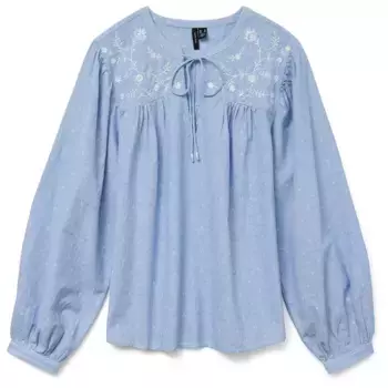 Лонгслив Vero Moda Nika, синий