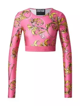 Лонгслив Versace Jeans Couture Shirt, светло-розовый